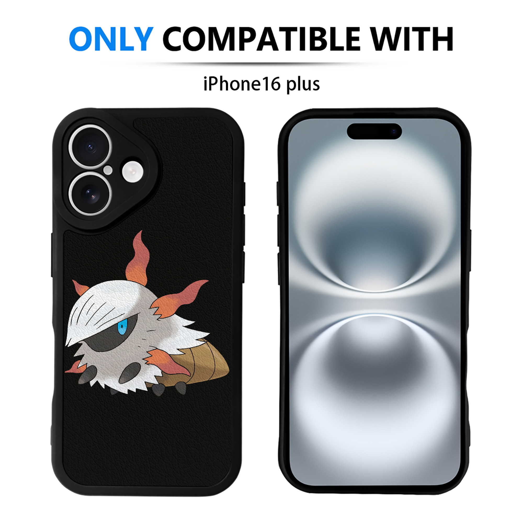 （画像用） ポケットモンスター Pokémon 【iPhone 16シリーズ対応】シリコンスマホケース（レザー調） 材質：シリコン